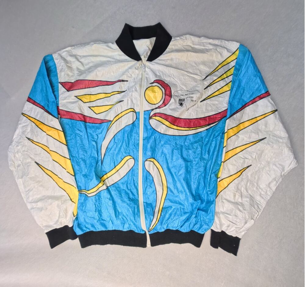 VTG 90s DuPont Tyvek Palmetto Grand Prix Race Jacket Unisex Large